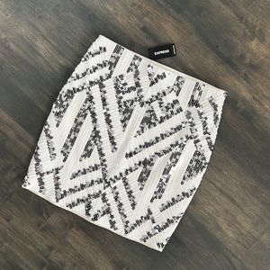 EXPRESS SEQUIN SKIRT